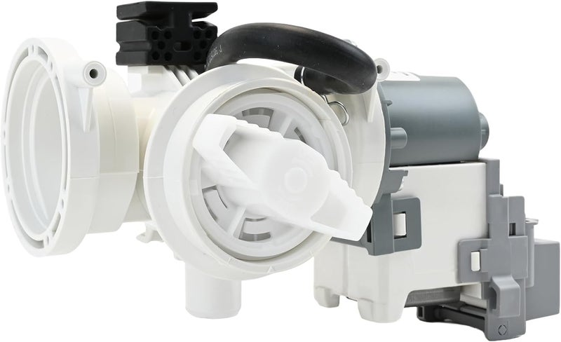 Garsoo DC97-20621A, DC97-17999N Drain Pump Assembly(OEM) Compatible with samsung washer(some models), Replace Number: DC31-00187A, PX3516-01, AP6807020, 4959632, PS12592830, EAP12592830 etc - Image 1